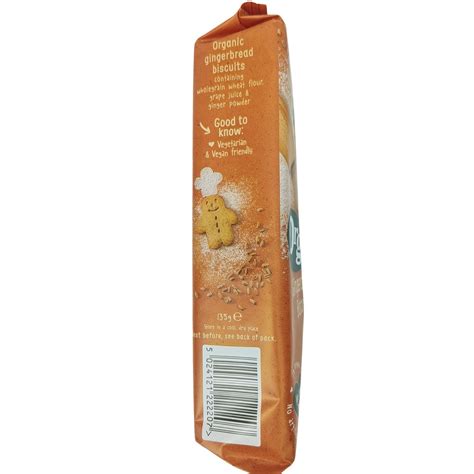 Organix Gingerbread Men Biscuits - 135g – KidsCity.in