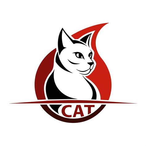 Cat logo vector 3 | Premium Vector