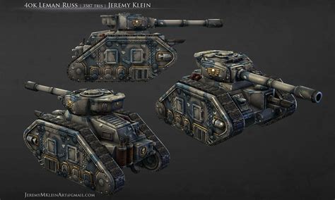 Leman Russ - Art by Jeremy Klein - 40K Gallery