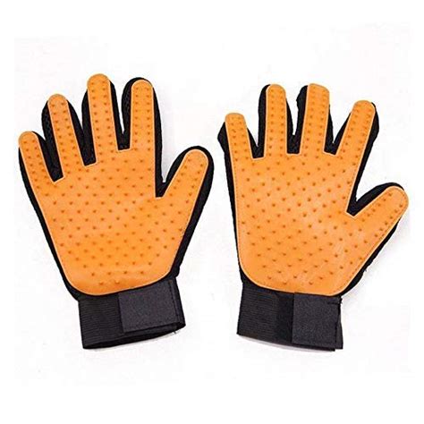 MilliPear Pet Grooming Glove Dog & Cat Hair Remover Long & Short Hair ...