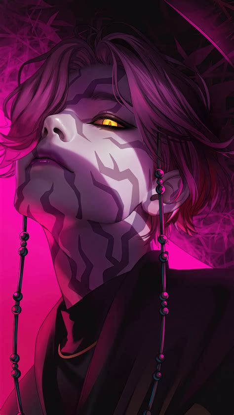 8445g | KPop Demon Hunters, Mystery, Saja Boys, 4K Wallpaper 4K PC