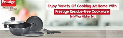 Buy Prestige Omega Select Plus Residue Free Non-Stick Kitchen Set, 3 ...