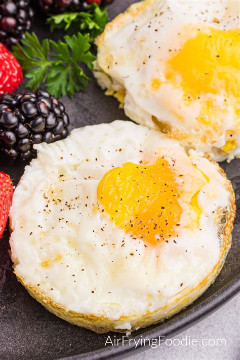 Air Fryer Fried Eggs | Air Frying Foodie
