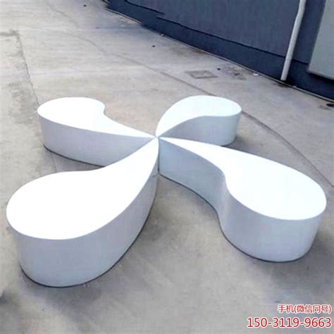 玻璃钢抽象商场凳子雕塑_厂家图片价格-玉海雕塑