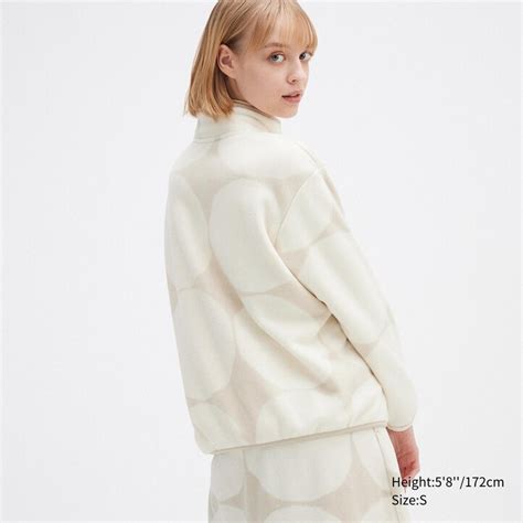Uniqlo Outerwear Coupon Code - Uniqlo Printed Fleece Jacket Women Light ...