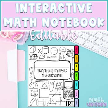 Image result for Math Interactive Notebook Template