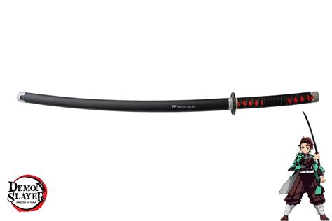 DEMON SLAYER TANJIRO Kamado's Nichirin Sword - Etsy