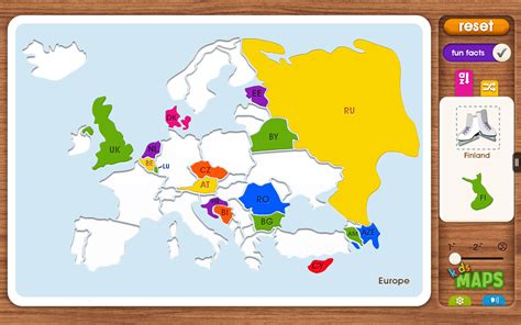 Kids Maps - Europe Map Puzzle Game (Kindle Tablet Edition):Amazon.co.uk:Appstore for Android