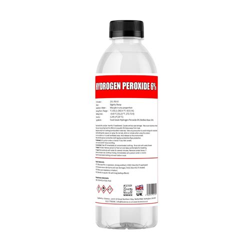 How To Dilute Hydrogen Peroxide 6 To 3 at Joann Bayer blog