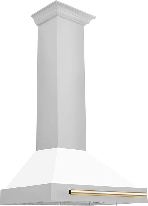 Amazon.com: ZLINE 30 in. Wooden Wall Mount Range Hood in Cottage White ...