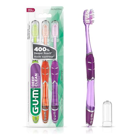 GUM Technique Deep Clean Toothbrush - Compact Soft - India | Ubuy