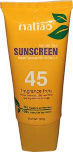 maliao Sunscreen - SPF 50 PA+++ Green Tea Sunscreen Broad Spectrum SPF ...