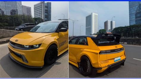 Hyundai Ioniq 5 Rocks Racecar Look with Widebody Kit
