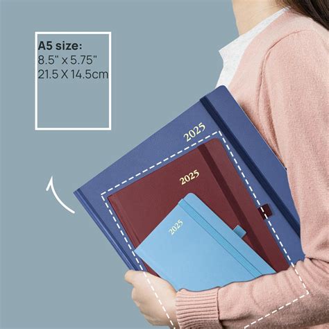 POPRUN 2025 Daily Planner One Page Per Day Even India | Ubuy