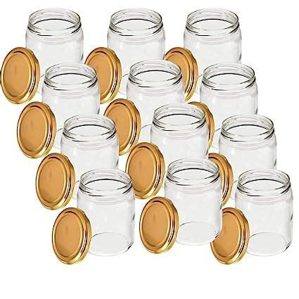Buy Seiri Round Glass Jar With Airtight Lid | For Kitchen Storage 200ml ...
