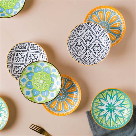 Ceramic Snack Plates - Buy Snack Appetizer Plates Online | Nestasia