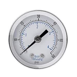 Pool Spa Filter Water Air Oil Vacuum Dry Utility Mini Pressure Gauge ...