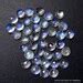 Buy 1 Pieces 8x8mm Blue Chalcedony Cabochon Bullet Shape Gemstone,blue ...