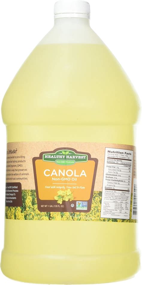 Amazon.com : Healthy Harvest Canola Oil, Naturally Expeller Pressed ...