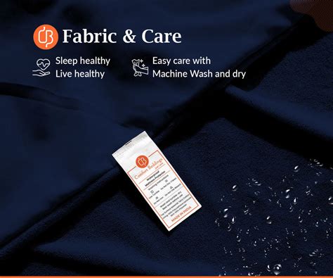 Navy Blue Waterproof Mattress Protector | Comfort Beddings