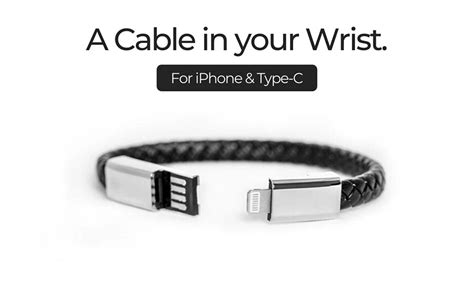 Armilo. Portable Bracelet Charger (Type-C) Premium, Easy to Wear ...