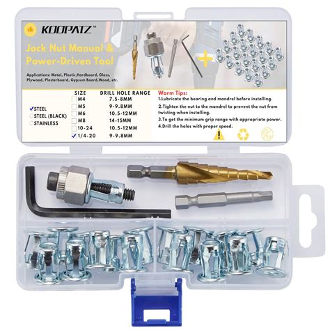 KOOPATZ 14-20 Jack Nut with Installation Tool Threaded India | Ubuy
