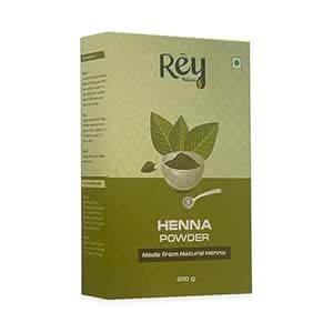 Buy Rey Naturals Henna Powder - 100% Natural, Chemical-Free Hair Care ...