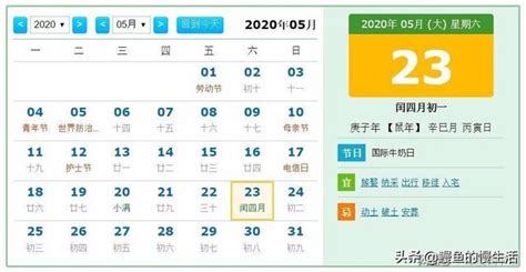 2020鼠年闰四月双春年：中国古代智慧之闰月 - 每日头条