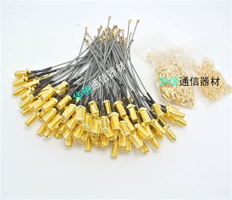 IPEX to SMA female outer screw hole to SMA adapter cable UF.L jumper c ...
