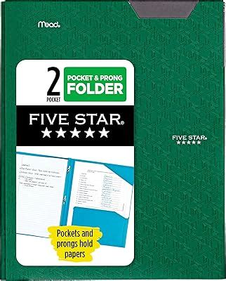 FiveStar Five Star 2-Pocket Folder, Plastic Folder with India | Ubuy