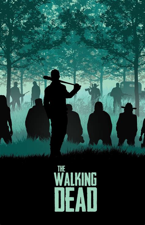 Awesome Negan The Walking Dead poster. - Awesome Negan The Walking Dead ...