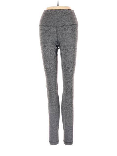 Lululemon Athletica Marled Gray Yoga Pants Size 4 - 56% off | thredUP