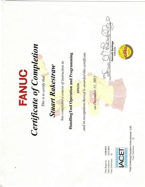 Fanuc Robot Operator Training Course 的图像结果