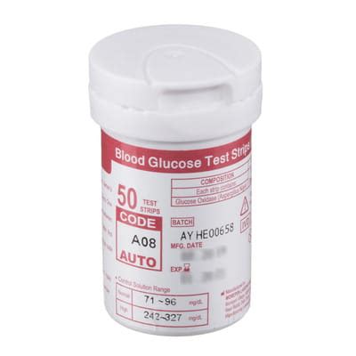 Buy DR. MOREPEN GLUCO ONE BLOOD GLUCOSE TEST STRIP | BG-03 | 50 NO'S ...