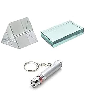 VITSZEE Premium Prism, Glass Slab and Laser light combo for Light ...