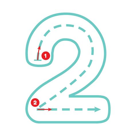 Image result for Write Number 2