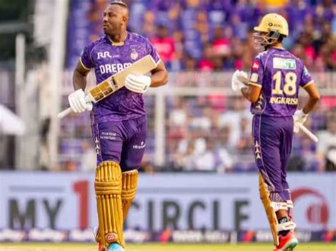 IPL 2025: Russell, Raghuvanshi Power KKR to 206/4 against Rajasthan Royals