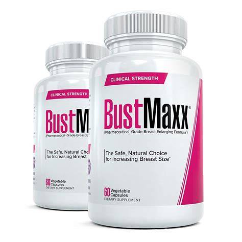 Bustmaxx - All Natural Breast Enhancement and Enlargement Pills (2 Bottles) | Bust Amplification ...