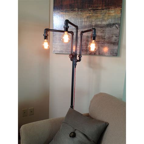 Floor Lamp Black Industrial at Olivia Quinn blog