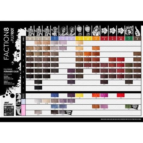 Image result for Pulp Riot Color Chart