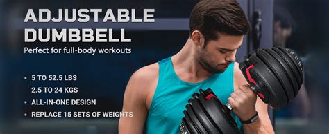 Maxpro MAXBELL 24KG Adjustable Dumbbell For Home Use