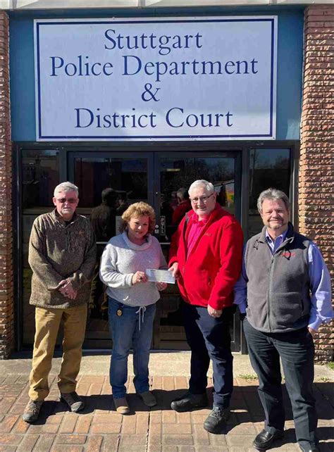 Lennox Industries makes $10,000 donation to Stuttgart Police Department ...