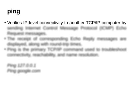 Image result for Basic Networking Commands Part 2
