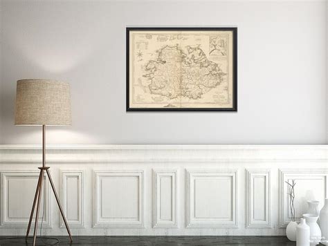 Amazon.in: Buy 1775 Map Antigua and Barbuda|Antigua|Antigua Relief ...