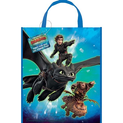 How to Train Your Dragon: the Hidden World - Party Tote Bag - Walmart.com