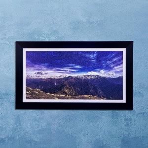 ZINZA The Himalaya | Mountain canvas painting | mountains wall painting ...