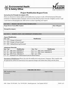 describe two modification anomalies that affect project project modification request form