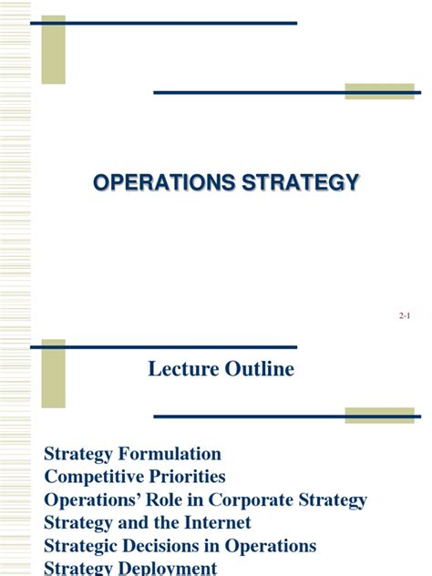 Image result for Operational Strategy PDF