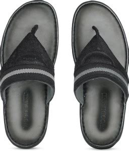 WOODLAND Men Flip Flops - Buy BLACK Color WOODLAND Men Flip Flops ...