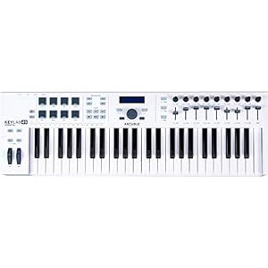 Arturia KeyLab Essential 61 Universal Midi Keyboard Controller - White ...